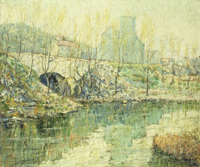 Brzké jaro od Ernest Lawson