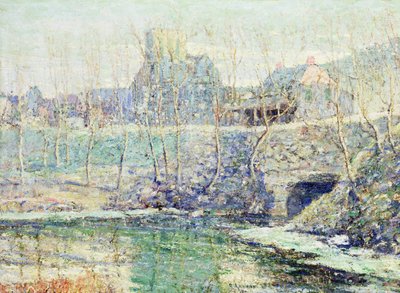 Mlhavý den v březnu od Ernest Lawson
