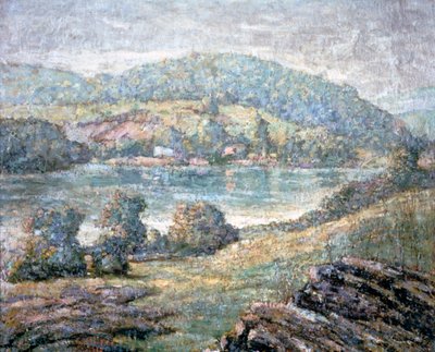Ranní světlo, River Valley, Connecticut, 1919 od Ernest Lawson