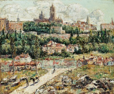 Segovia, Španělsko, kolem roku 1916 (olej na plátně) od Ernest Lawson