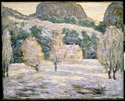 Zima, kolem roku 1919 od Ernest Lawson