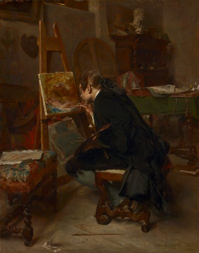Malíř od Ernest Meissonier