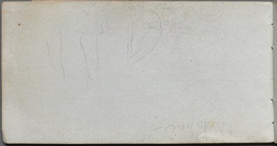 Náčrtník, strana 02: Studie nohou. od Jean Louis Ernest Meissonier