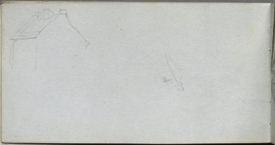 Sketchbook, strana 54: Architektonická studie. od Jean Louis Ernest Meissonier