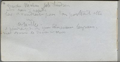 Náčrtník, strana 95: Poznámky. od Jean Louis Ernest Meissonier