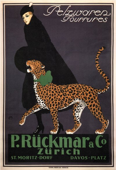 Kožešinové zboží P. Rückmar & Co, c. 1910 od Ernest Montaut