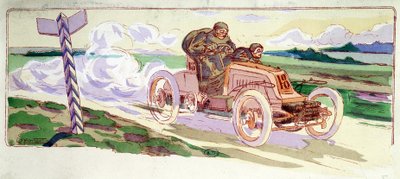 závod Paříž Berlín od Ernest Montaut