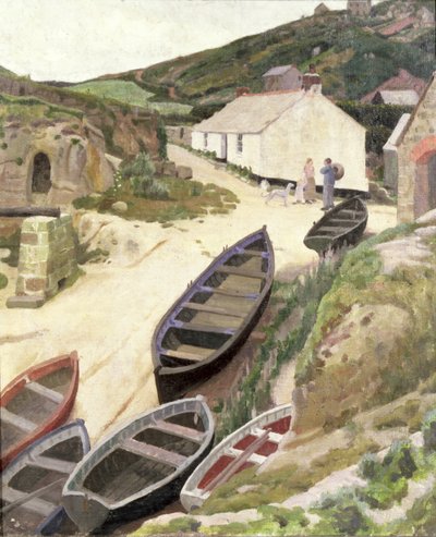 Porthgwarra, Cornwall od Ernest Procter