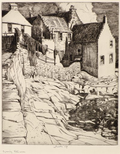 Pittenweem od Ernest Stephen Lumsden