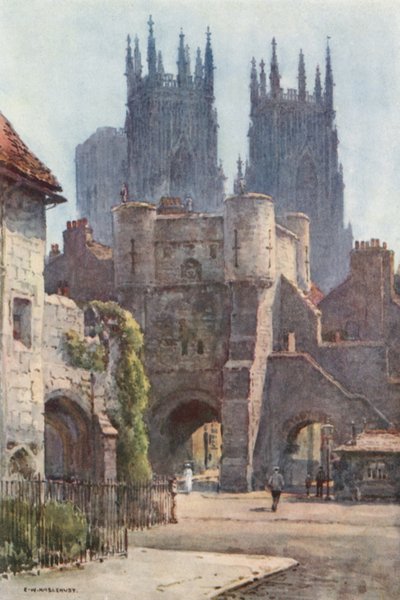Botham Bar (Black Litho) od Ernest William Haslehust