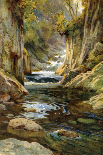Glen Finglas nebo Finlas (barva lito) od Ernest William Haslehust