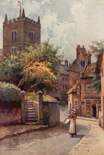 Ollerton (barevné lito) od Ernest William Haslehust