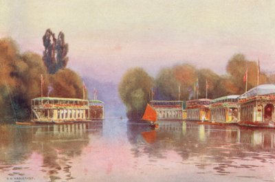 Řeka Temže: (barevná litografie) od Ernest William Haslehust
