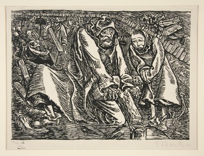 Vykradači křížů a hrobů od Ernst Barlach