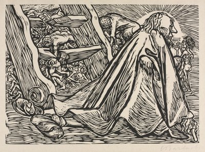 Proměny Boha: Božský žebrák od Ernst Barlach