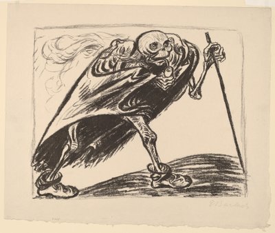 Toulavá smrt od Ernst Barlach