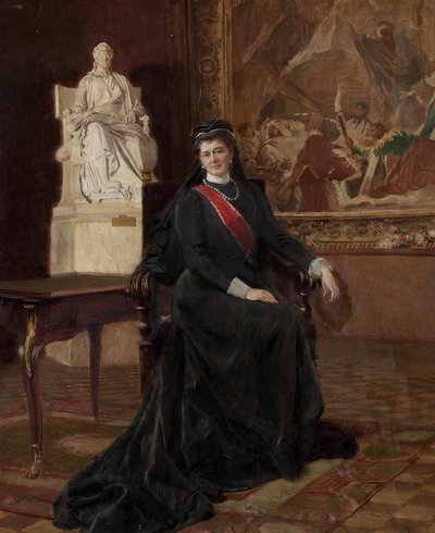 Ruská velkokněžna Marie Pavlovna jako vdova od Ernst Friedrich von Liphart