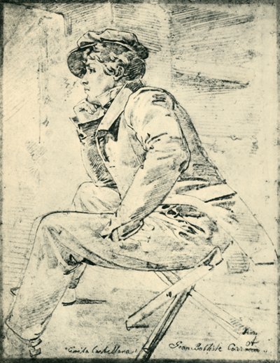 Camille Corot, 1826, 1943. od Ernst Fries