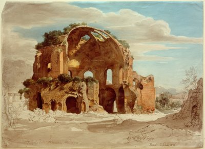 Chrám Minervy Medici od Ernst Fries