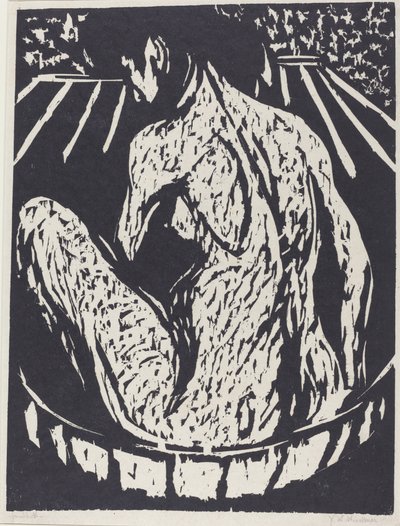 Ženský akt, 1908. od Ernst Ludwig Kirchner