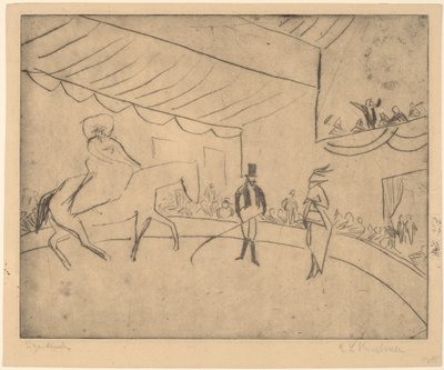 Hipodrom, 1910. od Ernst Ludwig Kirchner