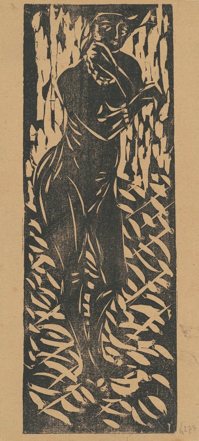 Akt se šperky, 1906. od Ernst Ludwig Kirchner