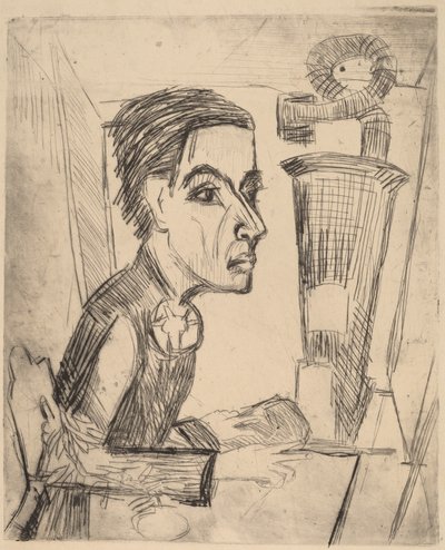 Malíř, 1923. od Ernst Ludwig Kirchner