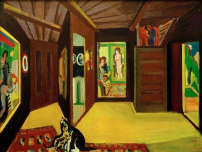 Bergatelier od Ernst Ludwig Kirchner