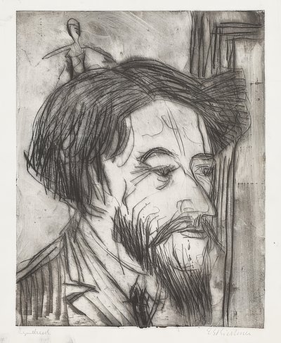 Portrét profesora Enrica Padovy. 1923 od Ernst Ludwig Kirchner