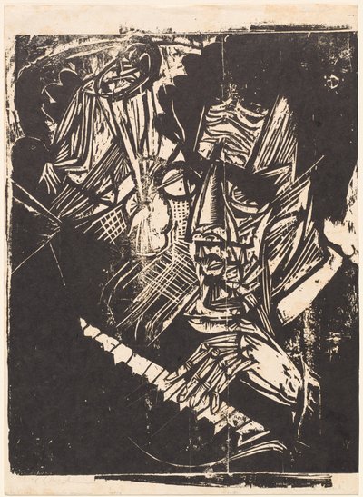 Skladatel Klemperer od Ernst Ludwig Kirchner