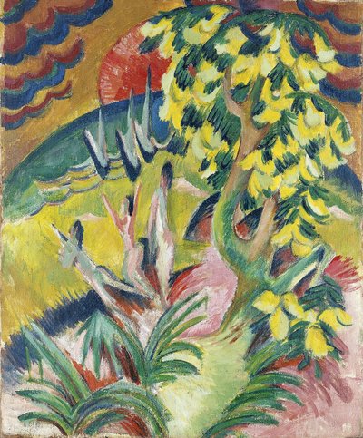 Curving Bay, c. 1914 od Ernst Ludwig Kirchner