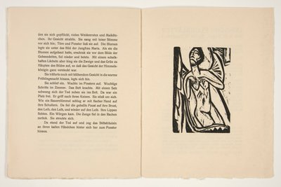 Kanonika a smrt. Ilustrace k románu Alfreda Doeblina od Ernst Ludwig Kirchner