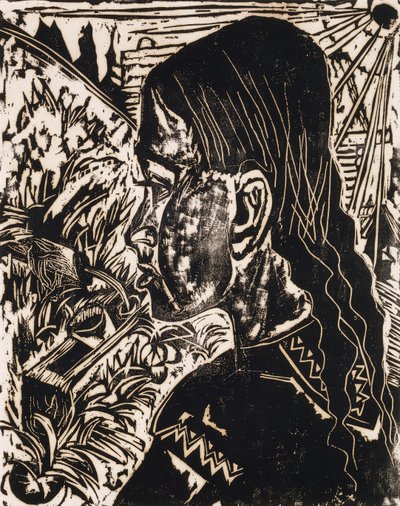 Dorli, 1917 od Ernst Ludwig Kirchner