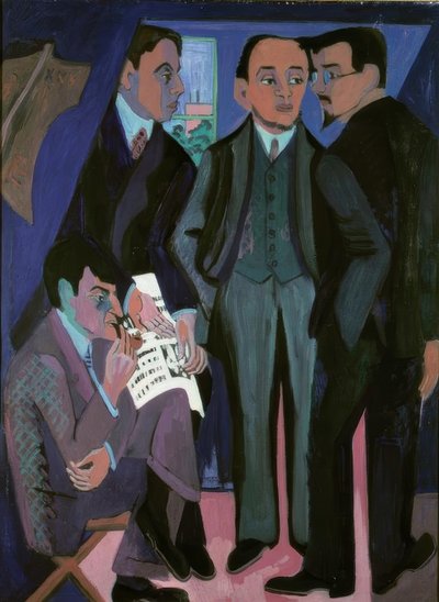 Umělecká komunita od Ernst Ludwig Kirchner
