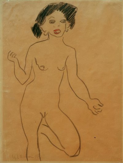 Vyprávění Milli od Ernst Ludwig Kirchner