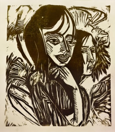 Fehmarnské dívky od Ernst Ludwig Kirchner