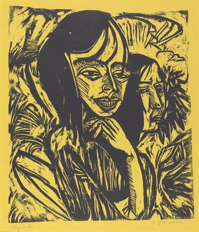 Fehmarnské dívky od Ernst Ludwig Kirchner
