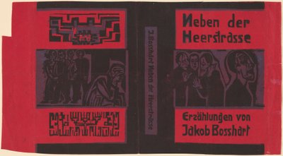 Jakob Bolsharat: Neben der Heyerstrasse (Jakob Bolsharat: Near Main Street) od Ernst Ludwig Kirchner