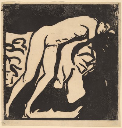 Nahá dívka od Ernst Ludwig Kirchner