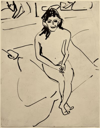 Bez názvu (Marcella) od Ernst Ludwig Kirchner