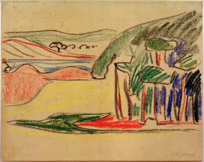 Bez názvu (Moritzburger Teiche) od Ernst Ludwig Kirchner