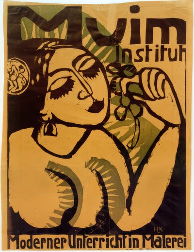 Institut Plakat Muim od Ernst Ludwig Kirchner