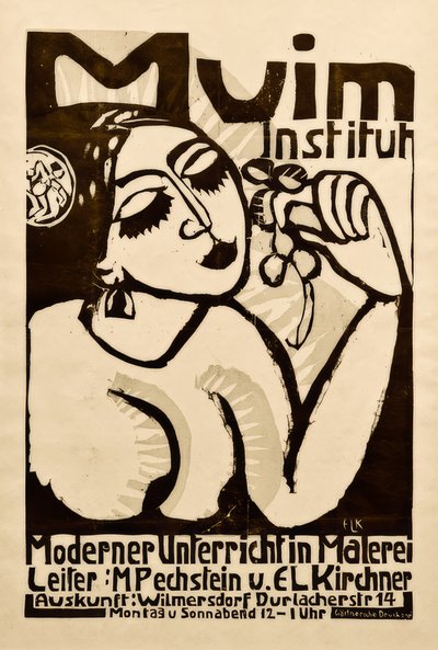 Plakat Muim Institut od Ernst Ludwig Kirchner