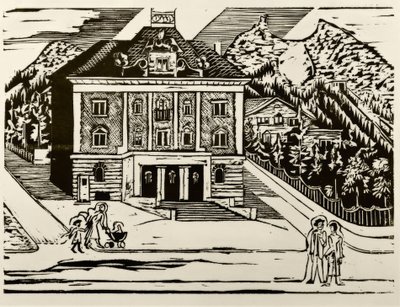 Pošta Davos od Ernst Ludwig Kirchner