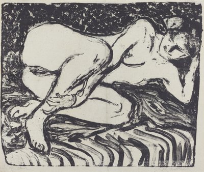 Ležící akt od Ernst Ludwig Kirchner