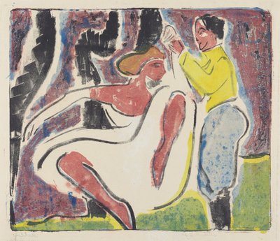 Ruští tanečníci od Ernst Ludwig Kirchner