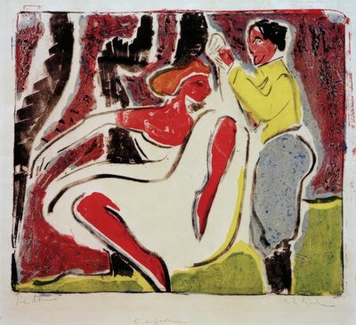 Ruští tanečníci od Ernst Ludwig Kirchner