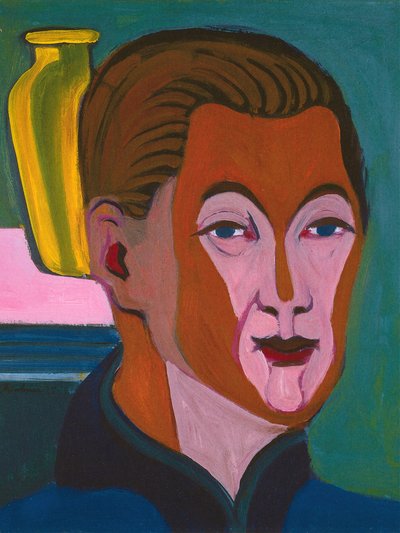 Autoportrét, 1925. od Ernst Ludwig Kirchner