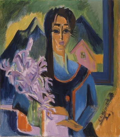 Neděle v Alpách. 1922 od Ernst Ludwig Kirchner