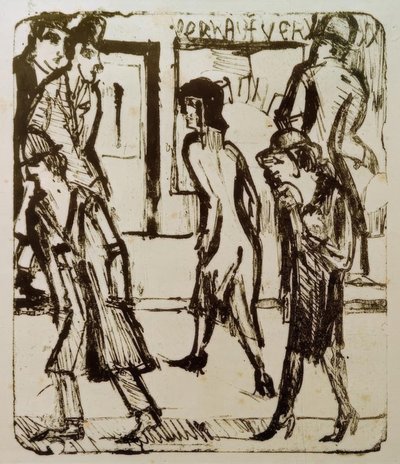 ulice od Ernst Ludwig Kirchner